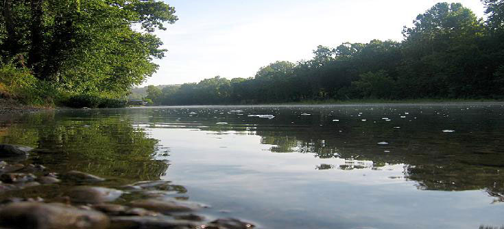 Illinois River near Talequah, OK